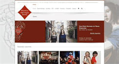 Desktop Screenshot of musicaantiquanova.nl